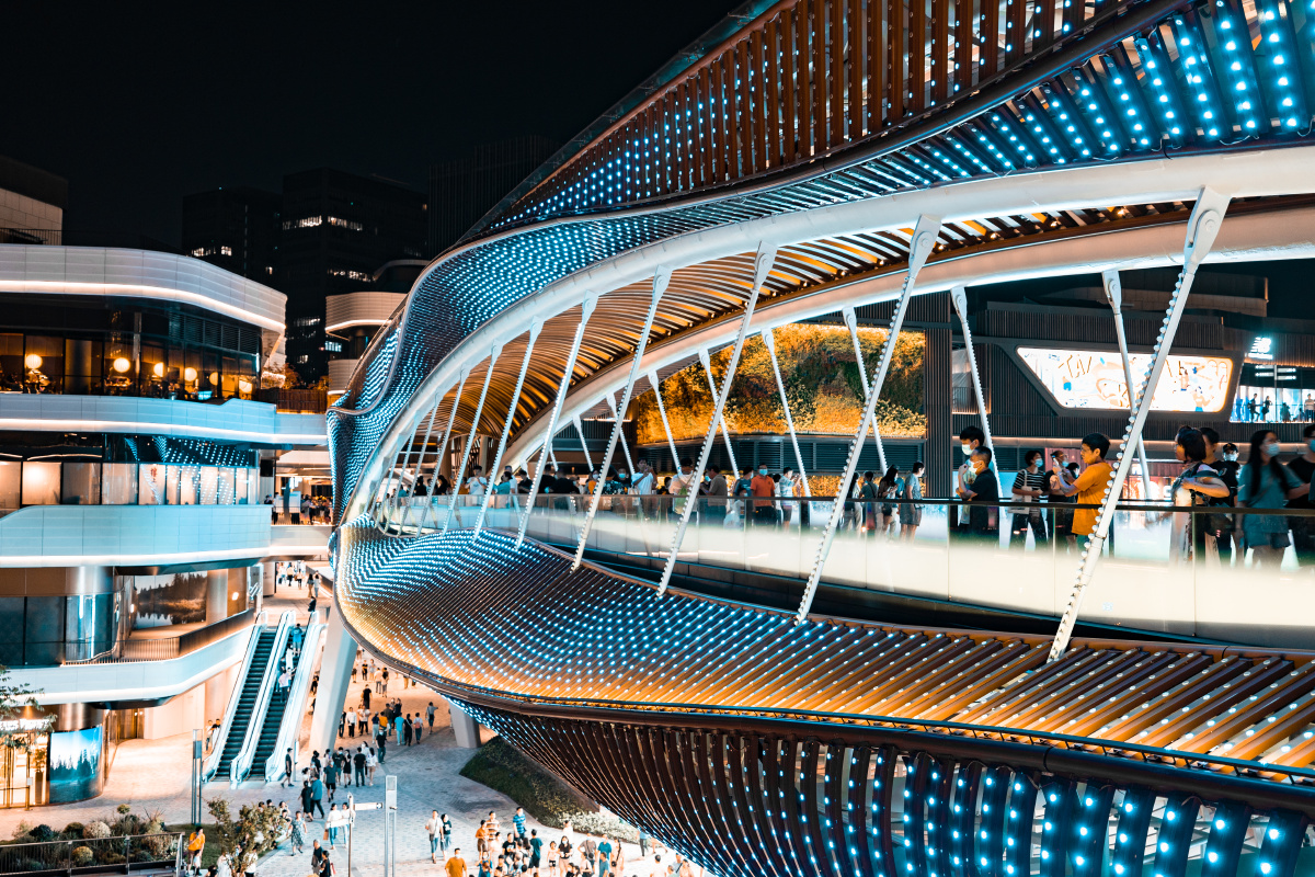 上海前滩太古里色彩与线条狂欢