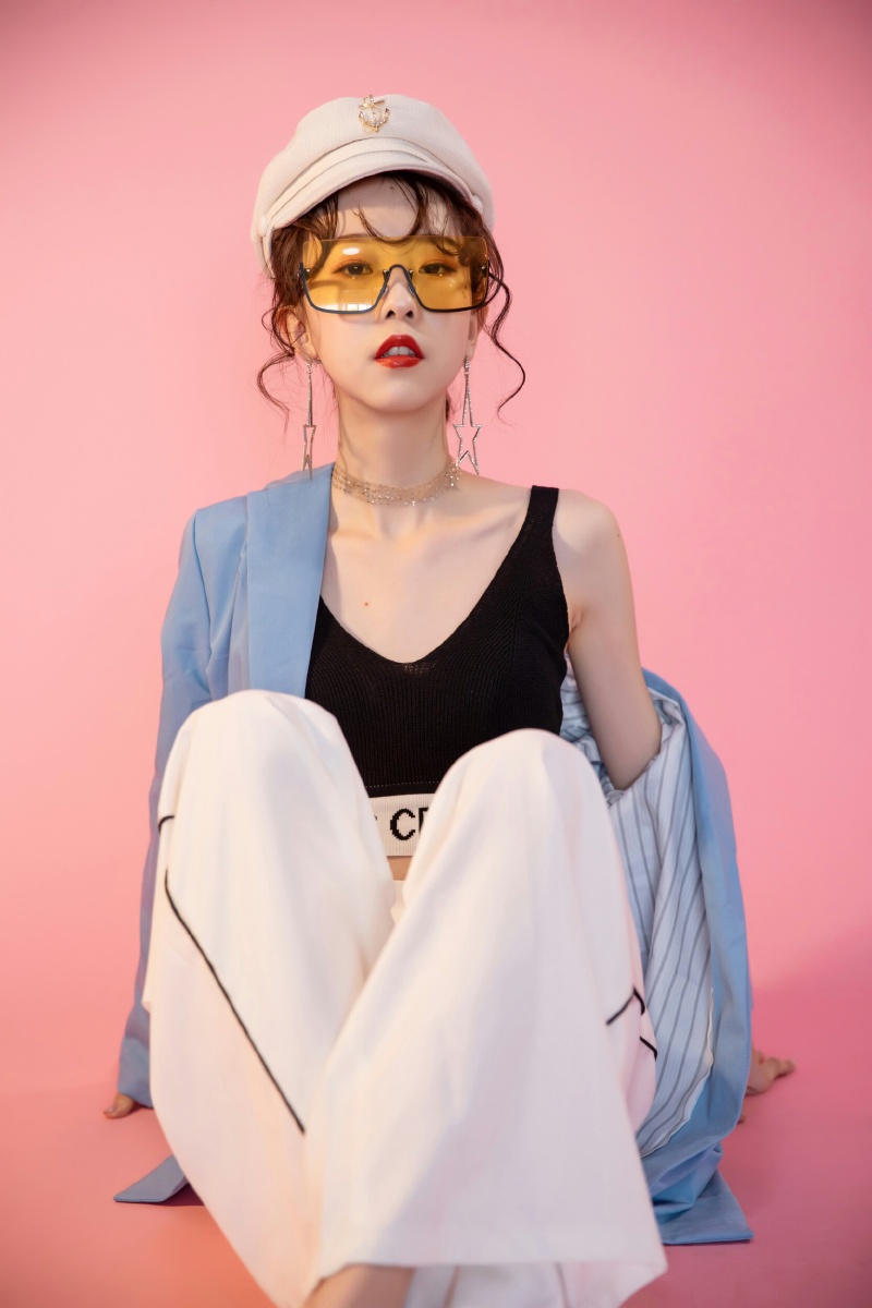 喝露水长大的小仙女上线了婉纱仙妮今日客片打卡孙嘉怡