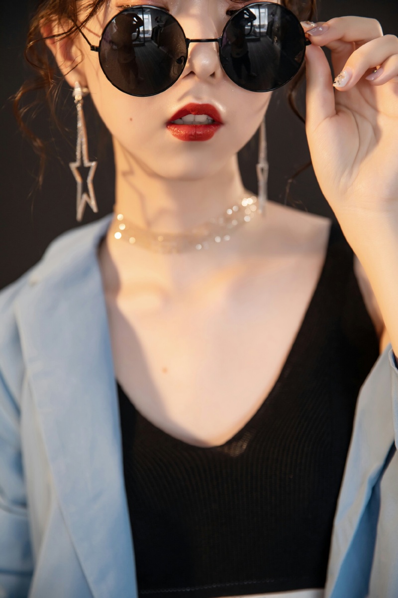 喝露水长大的小仙女上线了婉纱仙妮今日客片打卡孙嘉怡