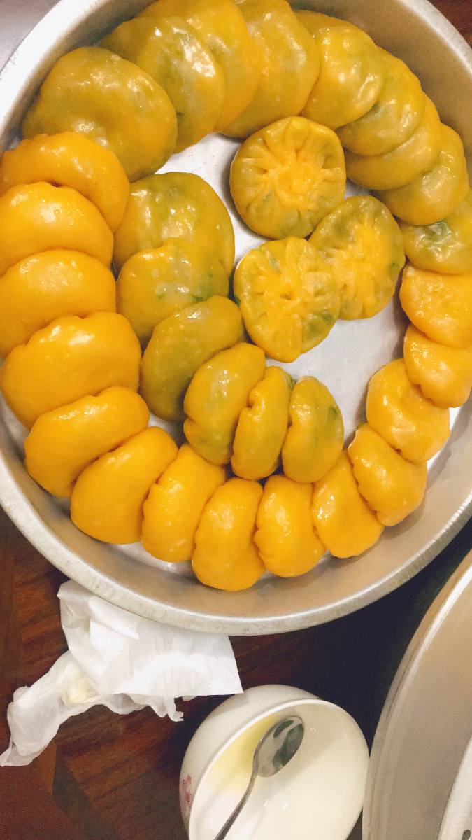潮汕地区小吃自创韭菜南瓜粉粿超级好吃