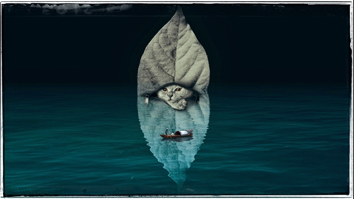 创意深度摄影——渡舟孤叶 - lion创意深度摄影 - 图虫