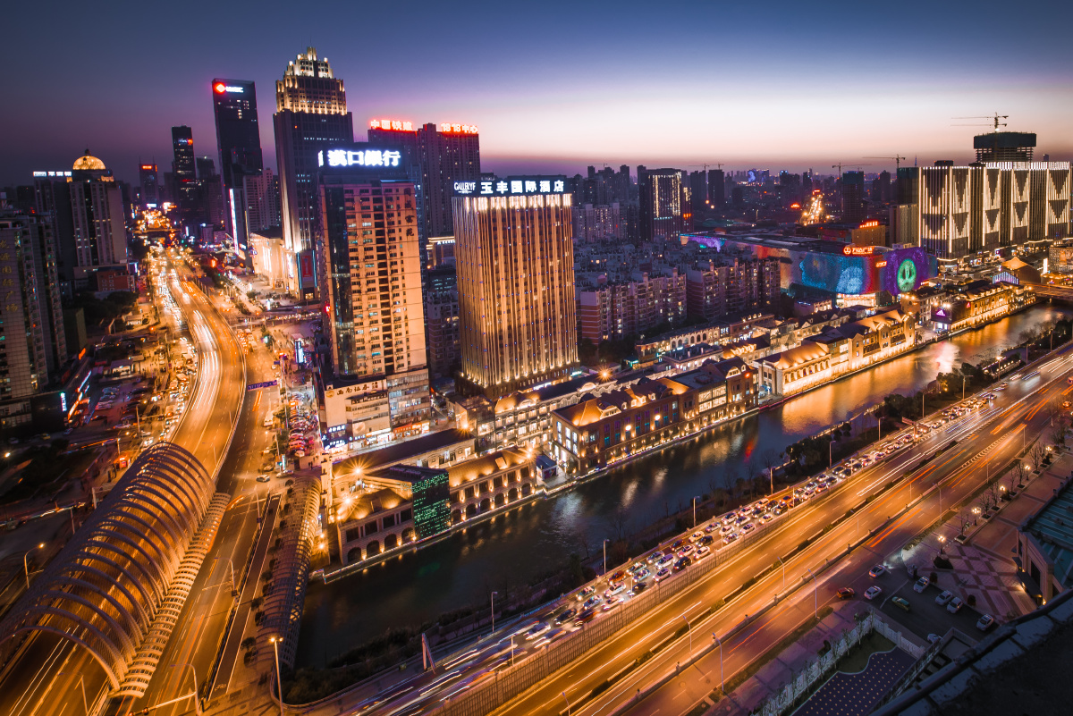 汉街换了一个视角