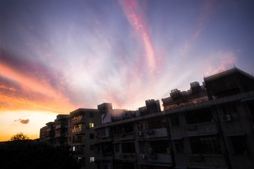 晚霞