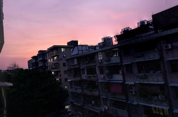 夏日黄昏