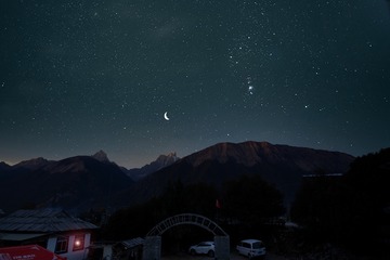 结巴村的星空