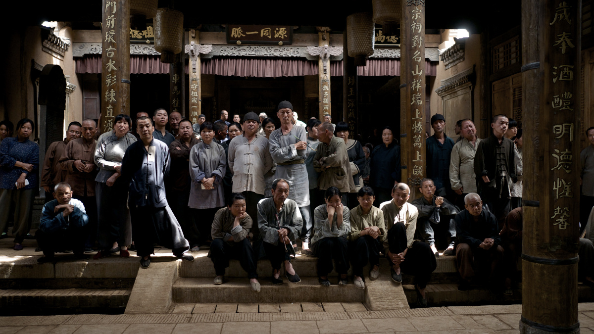 2015年6月  陕西  蓝田 br /> 扮演陕西村民的群众演员候场中