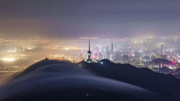 凌梧桐之巅，瞰万家灯火