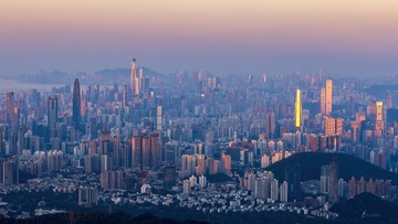 夜雨湿梧桐，晨光照高阙-小梧桐电视塔
