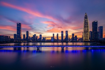 落日挥袖，流云万千