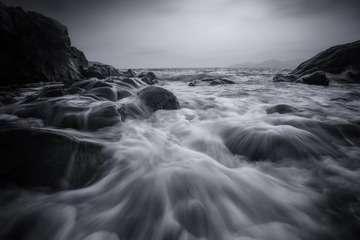 流水淘沙