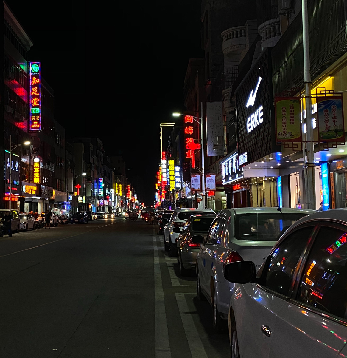 陆丰马街街景