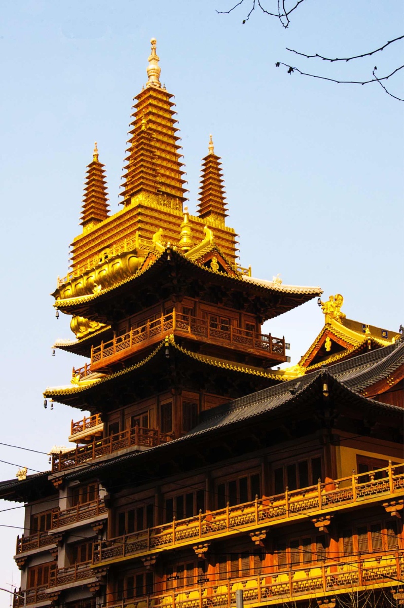 金顶静安寺金刚宝座宝塔