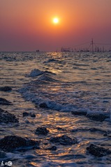 罗远超+日落北部湾+广西北部湾三墩港