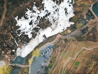 门头沟神泉峡航拍