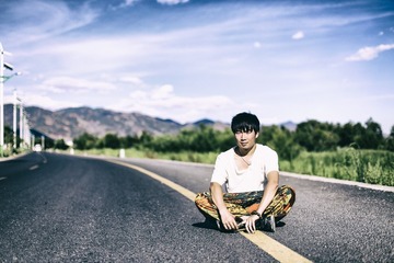 在路上