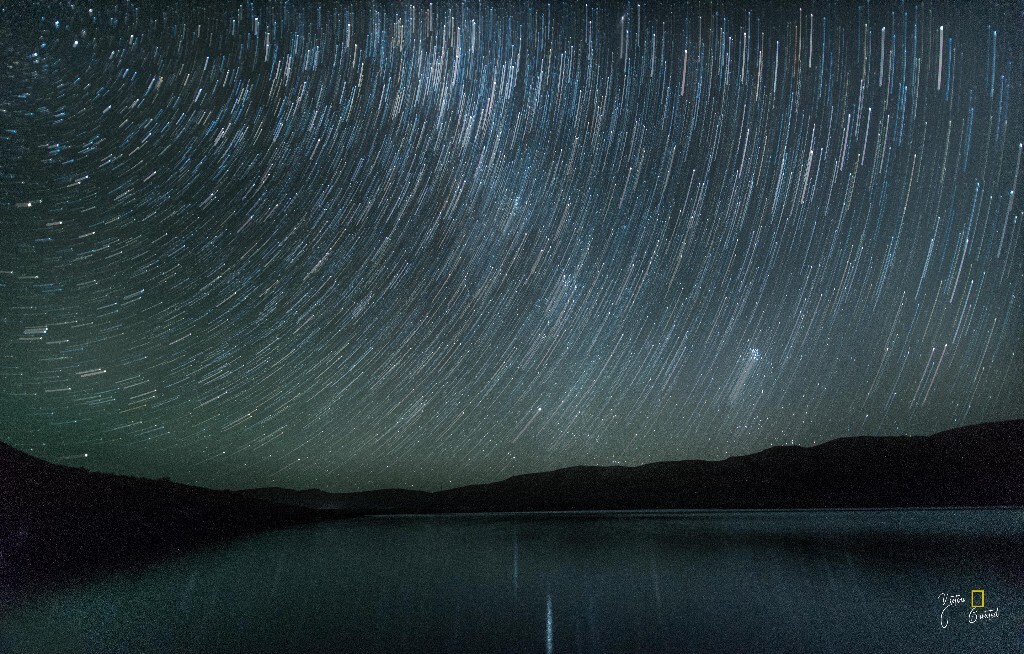 完美的夜空