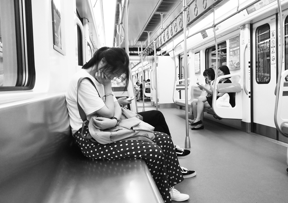 地铁之"困" - cq江北城 - 图虫