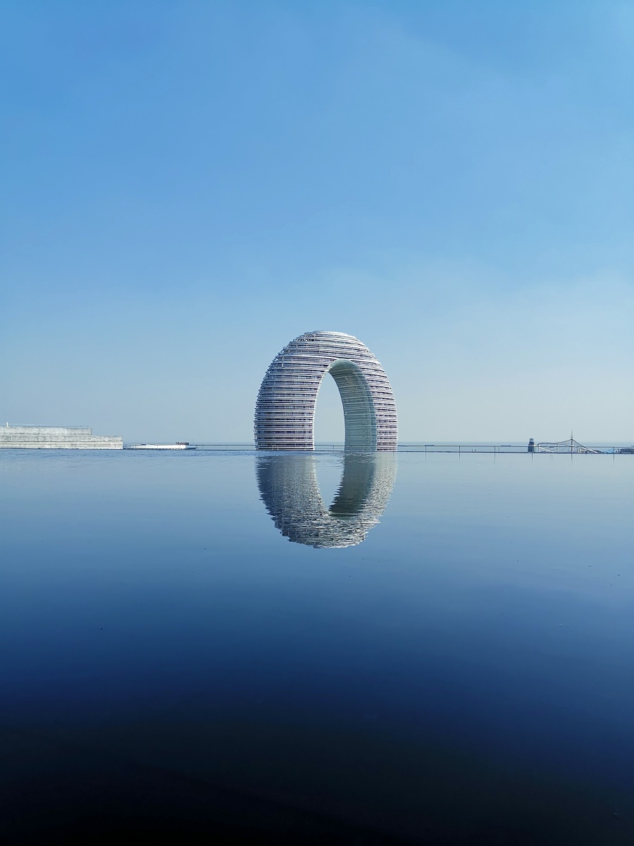 湖州风光月亮湾美景