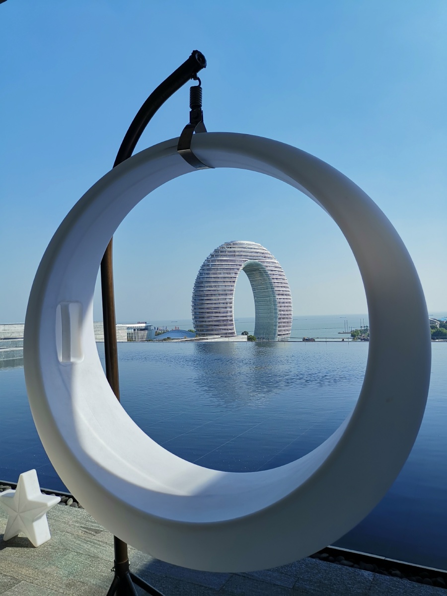 湖州风光月亮湾美景