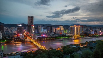 兰州-白塔山中山桥