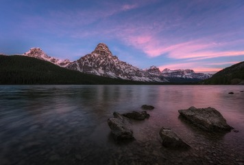 20170522_Dawn at Waterfowl lake