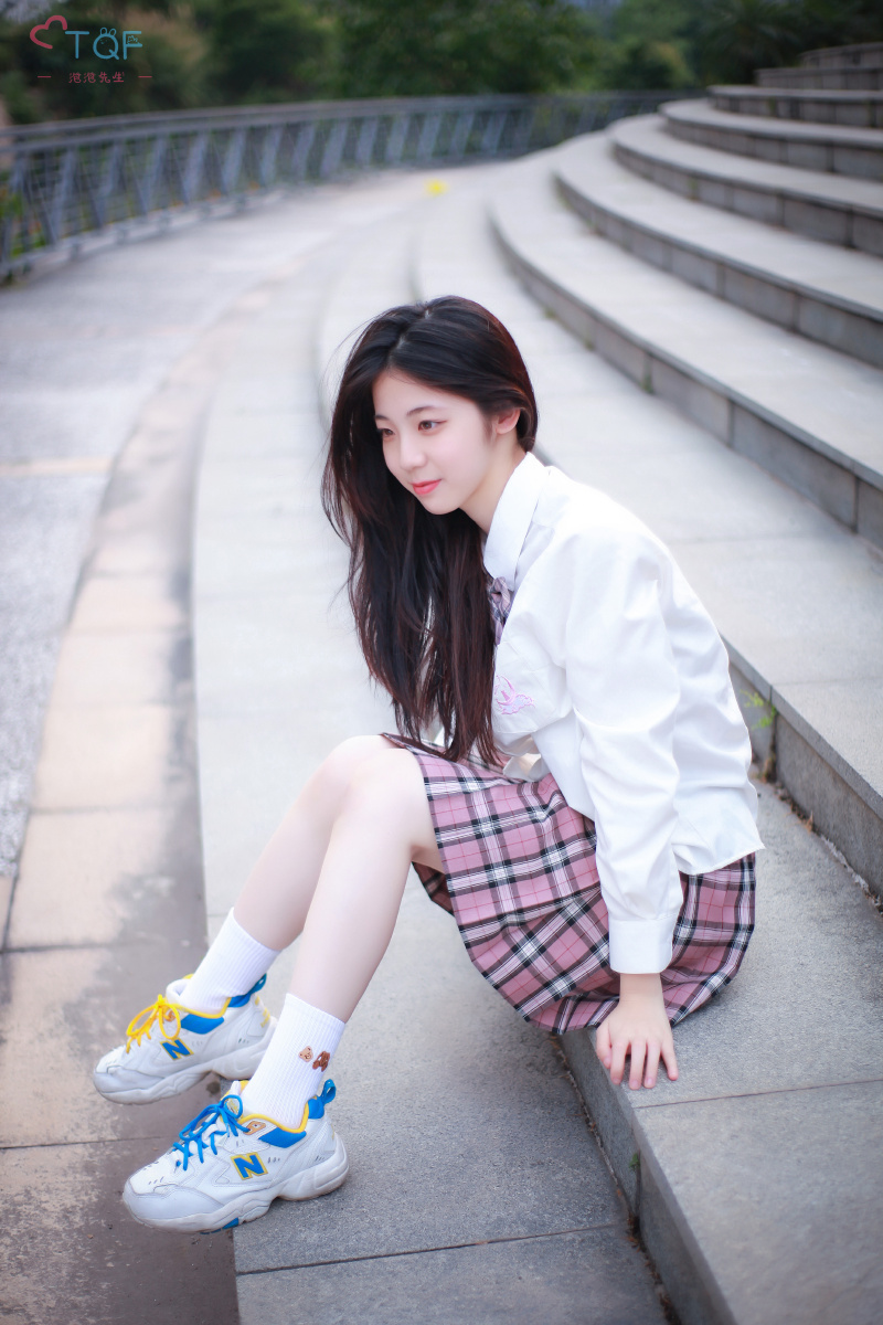 jk少女jk制服出境甜豆摄影泡泡先生