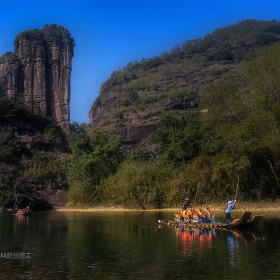 多城居士标为竹筏的图博 多城居士 图虫摄影网