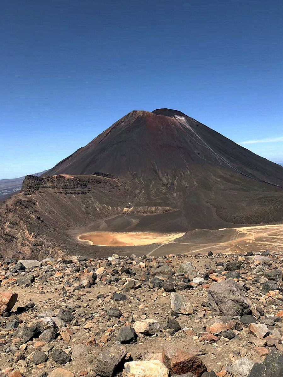 奥克兰火山口风景