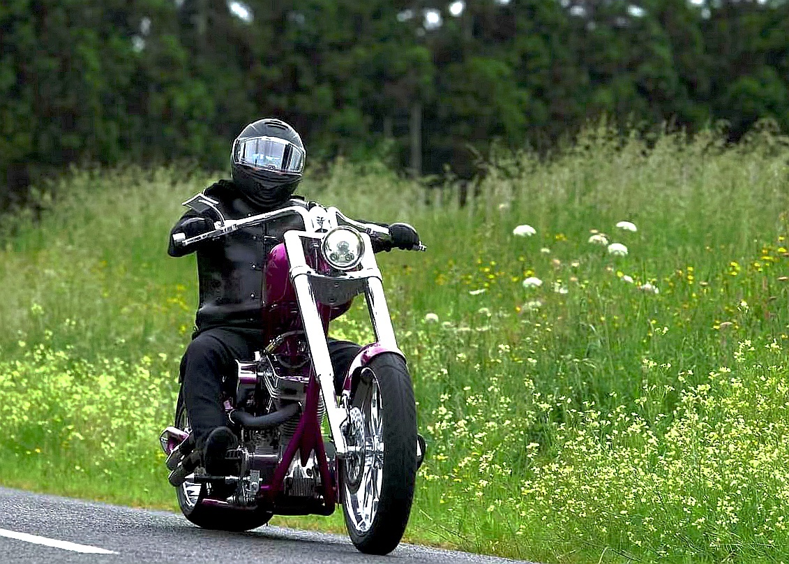 抓拍新西兰摩托党