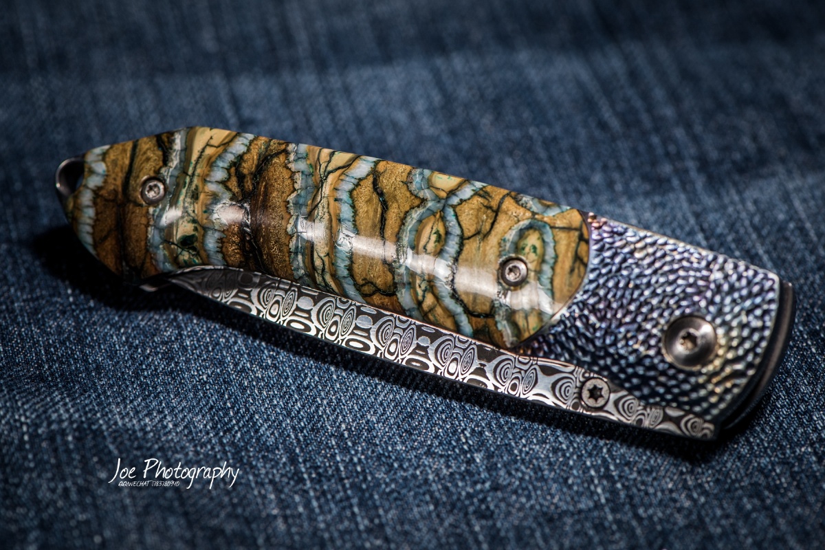 瑞粉火焰纹小折猛犸臼齿