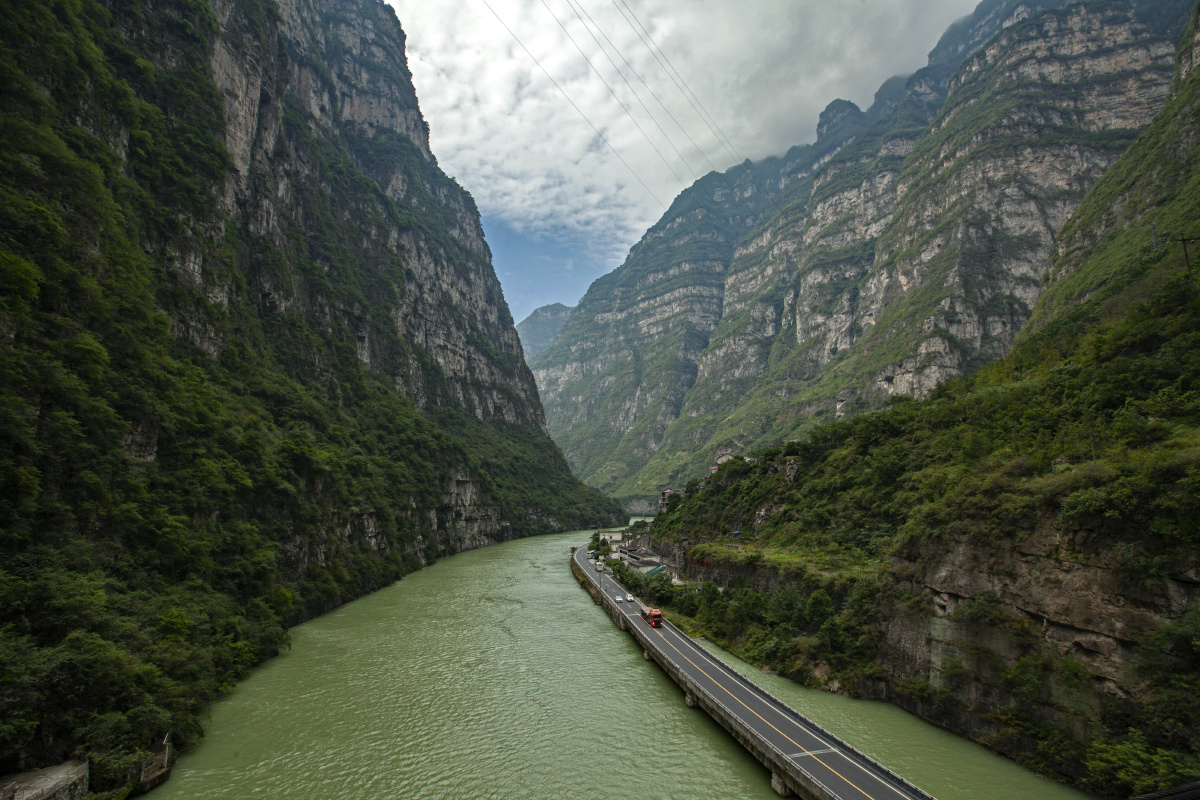 四川大渡河峡谷