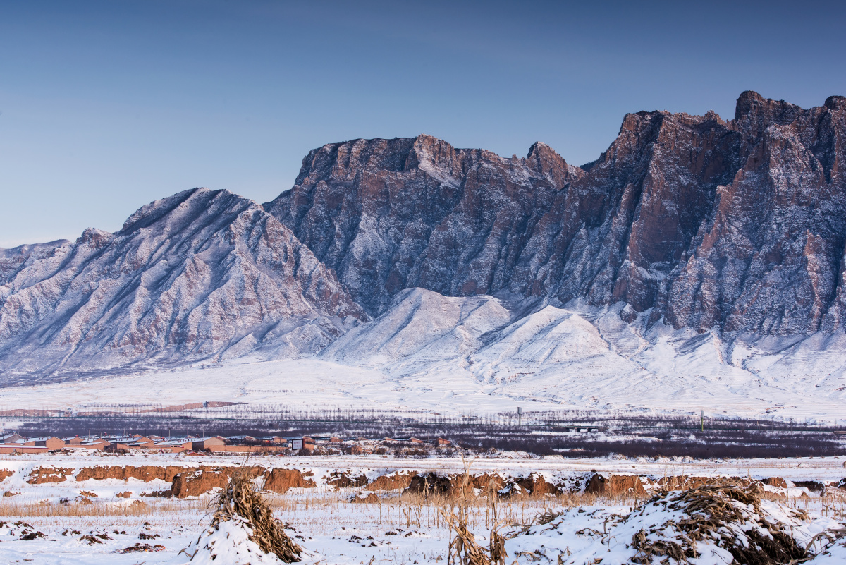张家口市蔚县小固城村的冬天景色 - 马汉 - 图虫