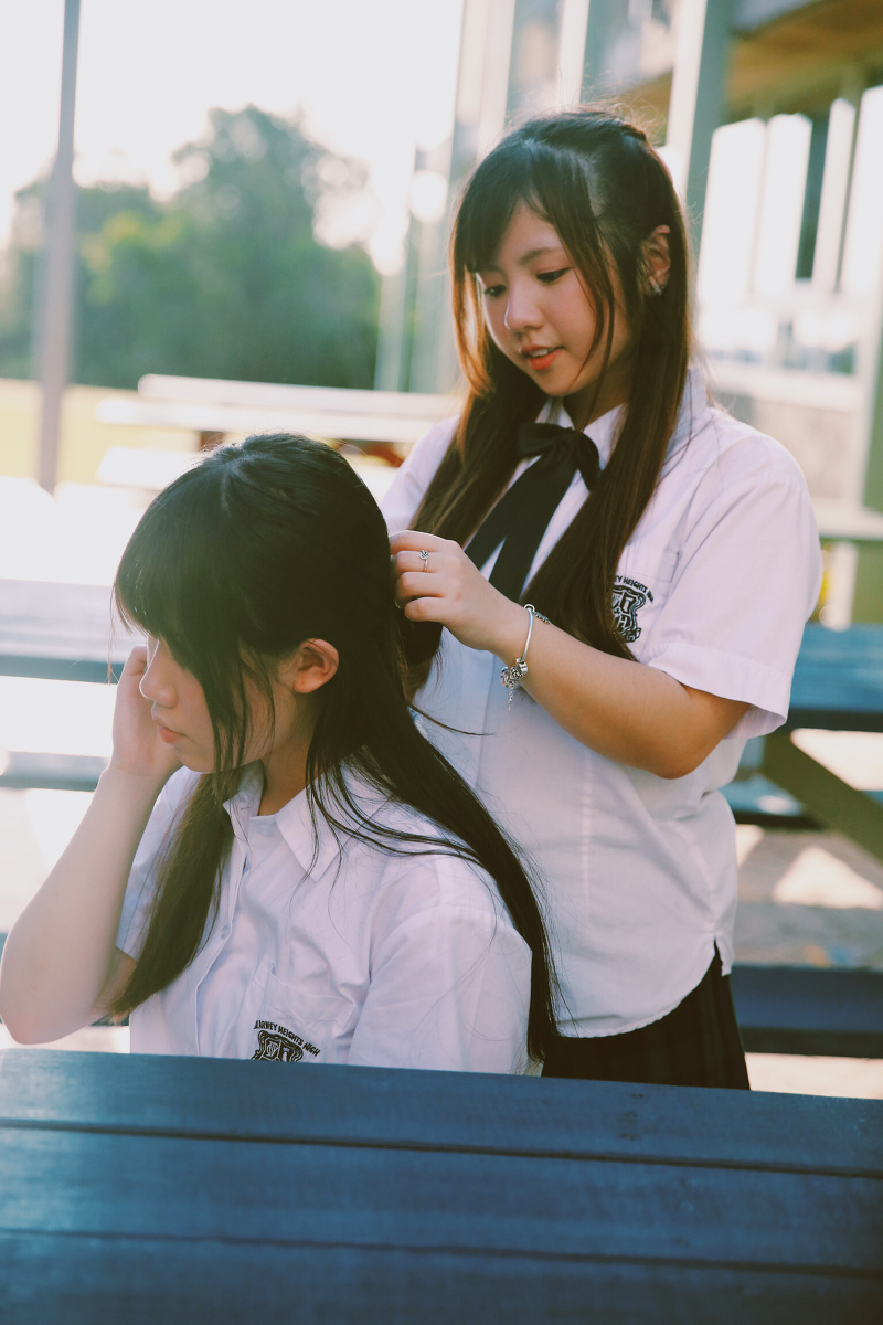 人像悉尼高中生毕业写真