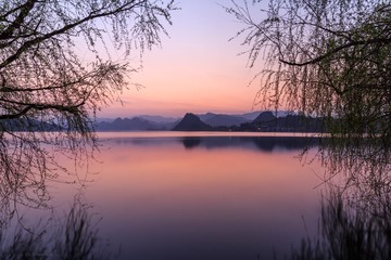 百花湖风景