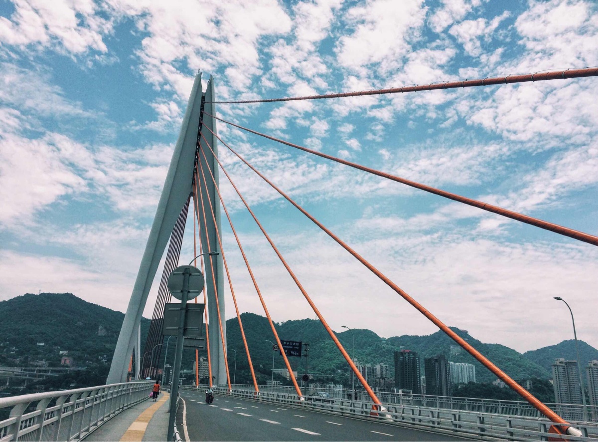 手机摄影冻水门大桥