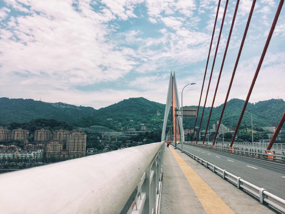 手机摄影冻水门大桥