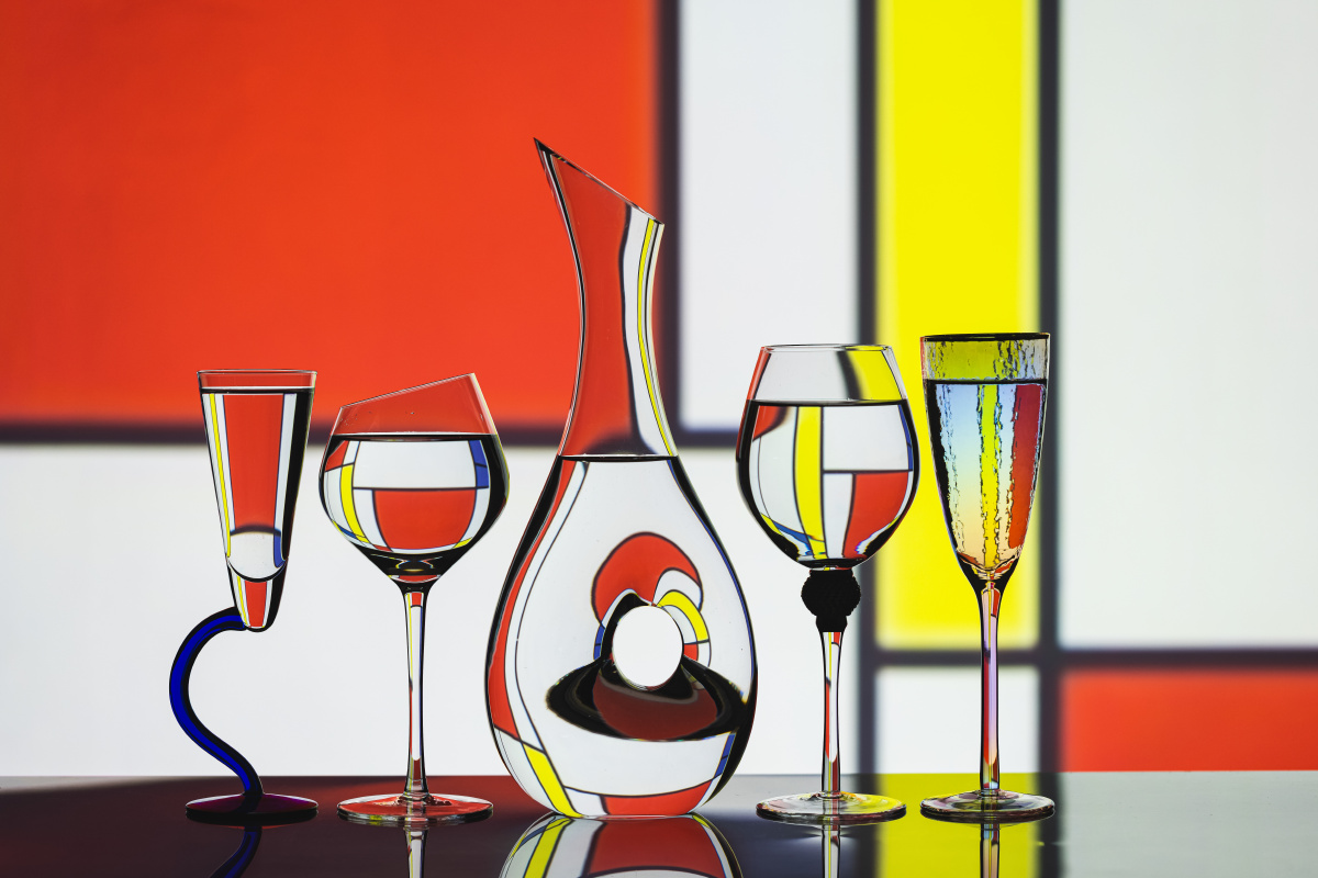 向风格派绘画大师蒙德里安致敬