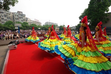 014《校园艺术节表演》成都市金花中学2015年5月