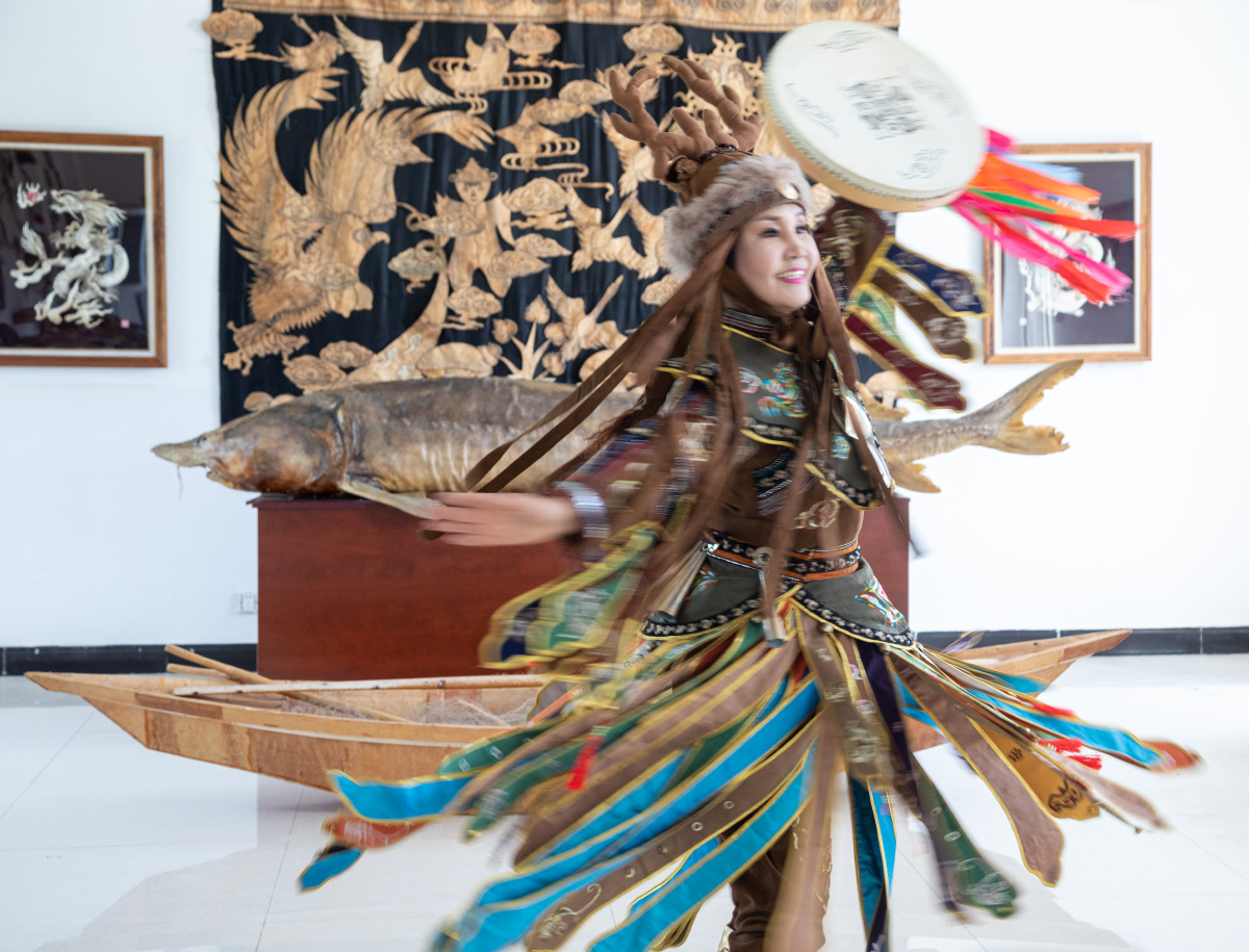 八岔赫哲族乌日贡