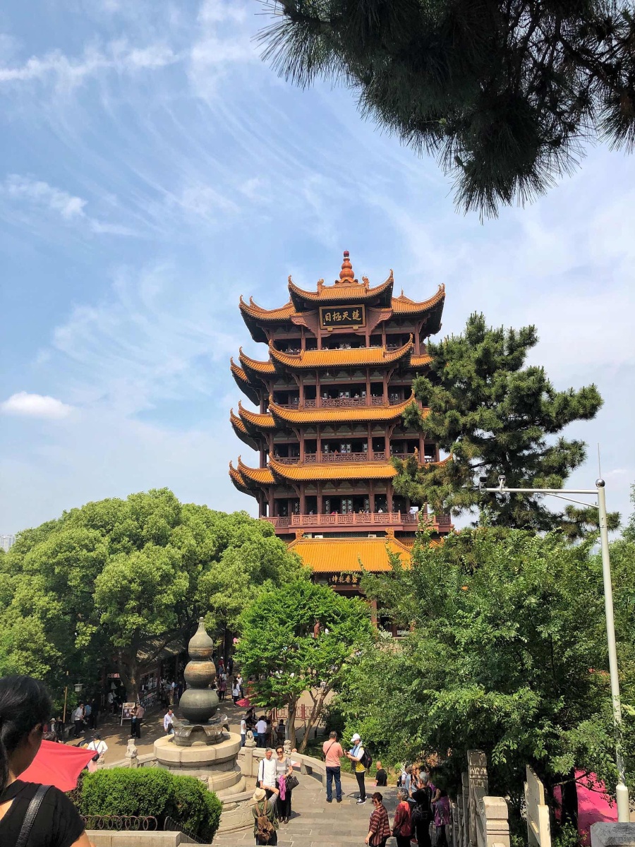 手机摄影武汉黄鹤楼