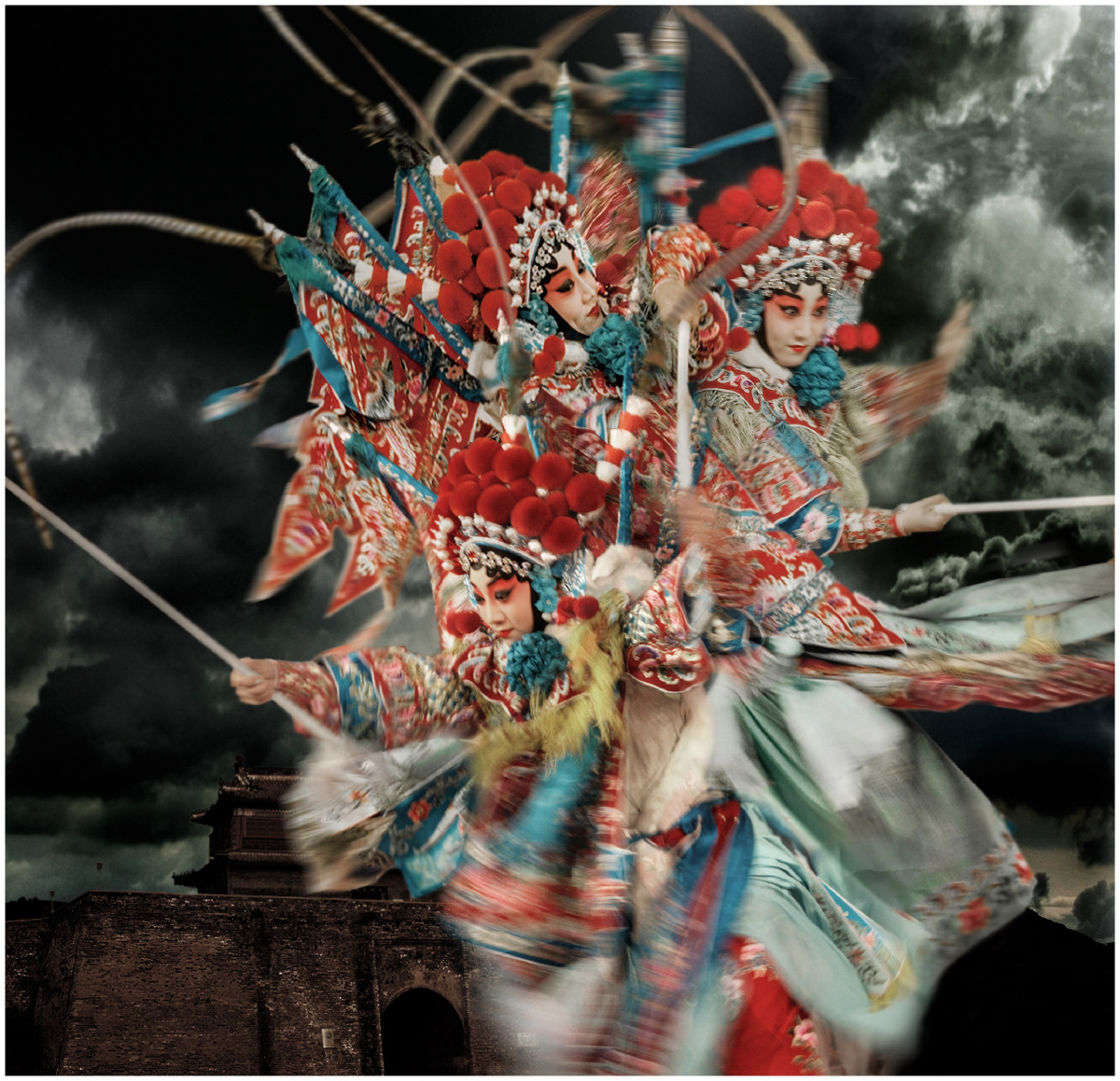 中国京剧 刀马旦 创意