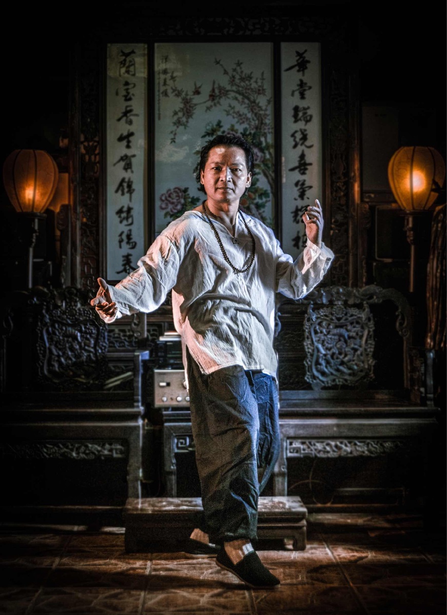 中国南派武术代表人物南拳王武术馆总教练武术家刘锦鸿