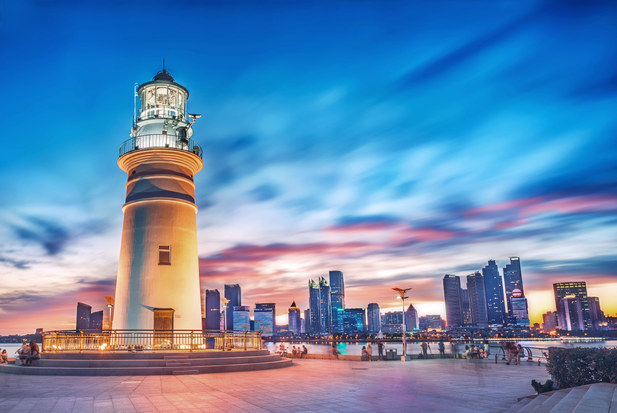 1/112风光尼康广角夜景青岛圈子#五四广场还没有人打赏,快来当第一个