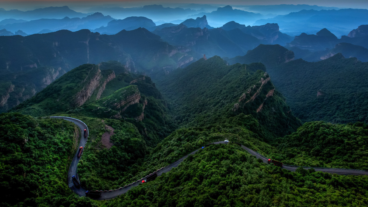 拍摄于山西省黎城县太行山