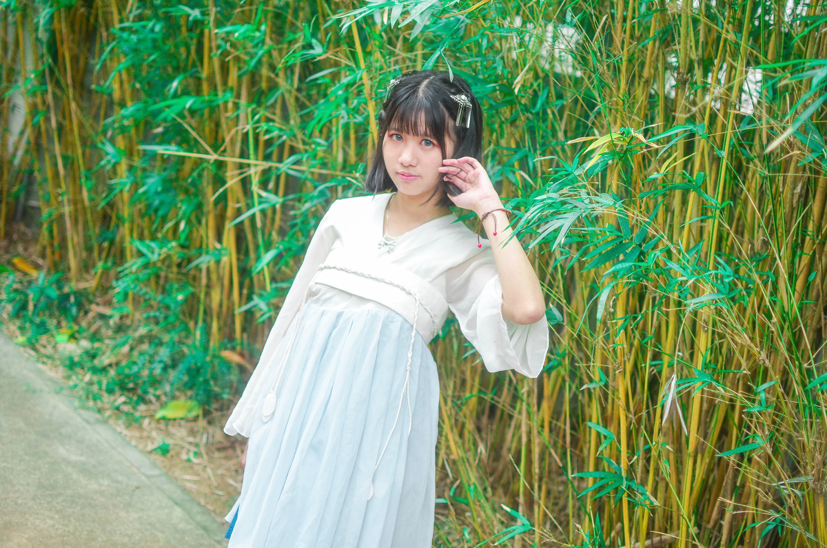 日常汉服系(ò ó) - 人像, 自然, 小清新, 35mm,