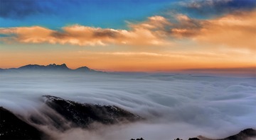 轿顶山云海