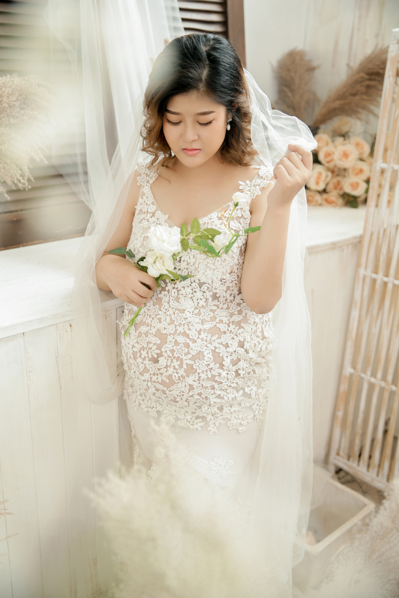 等了三个月的孕妇照成片终于收到啦