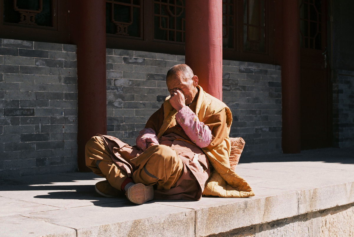 五台山的修行者