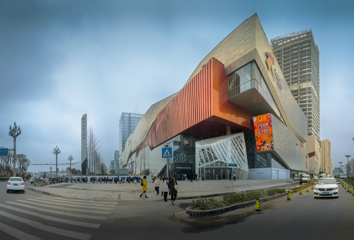 建筑摄影武汉光谷大悦城曾院平摄影