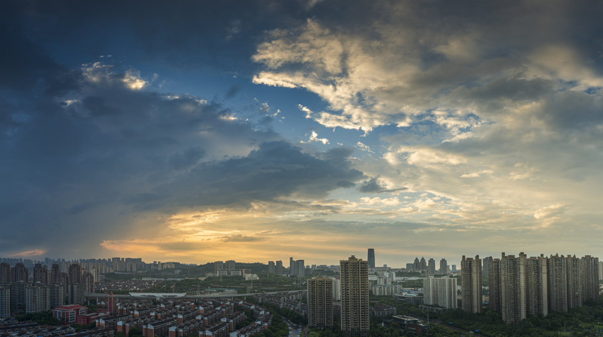 雨后天晴风云变幻曾院平摄影